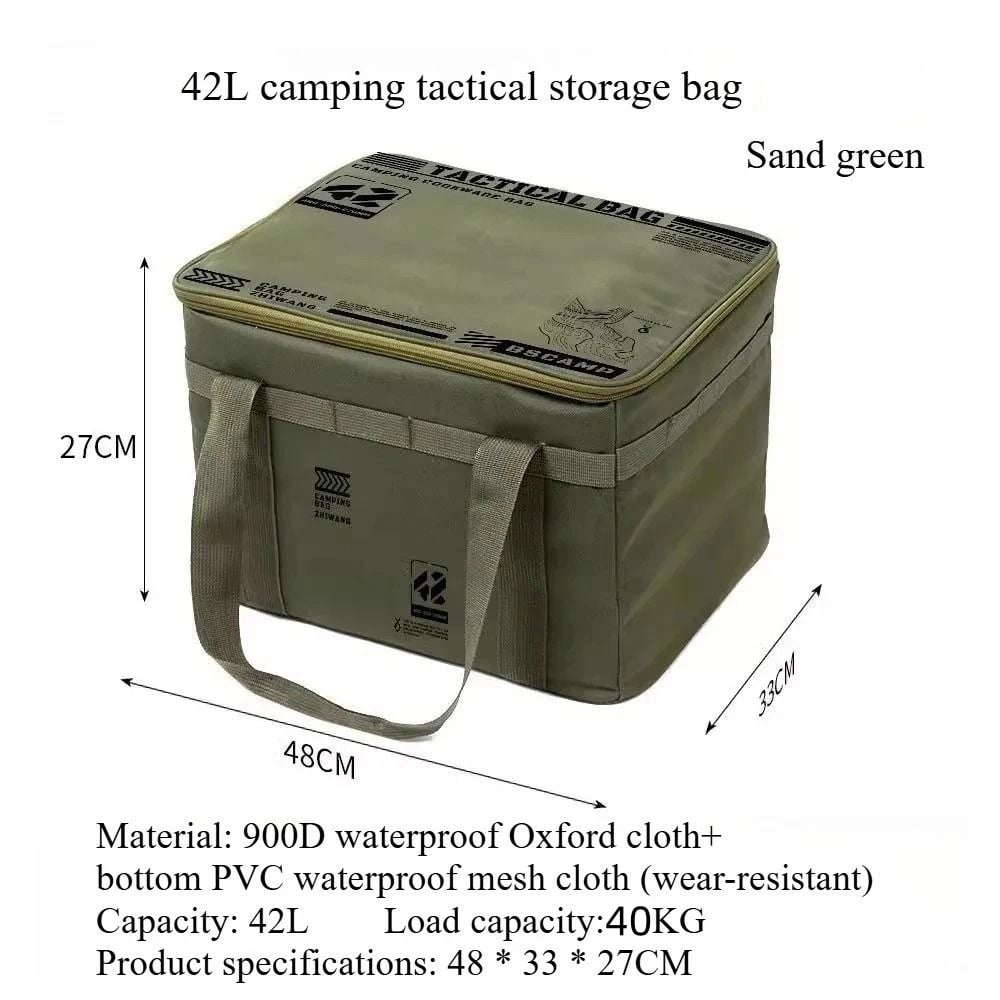 CampVault – Large Capacity Folding Outdoor Storage Bag