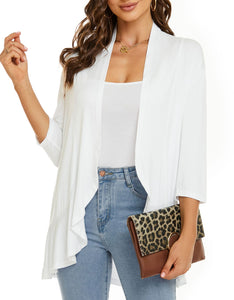 Velina - All-Season Open Cardigan | Light, Feminine & Flattering