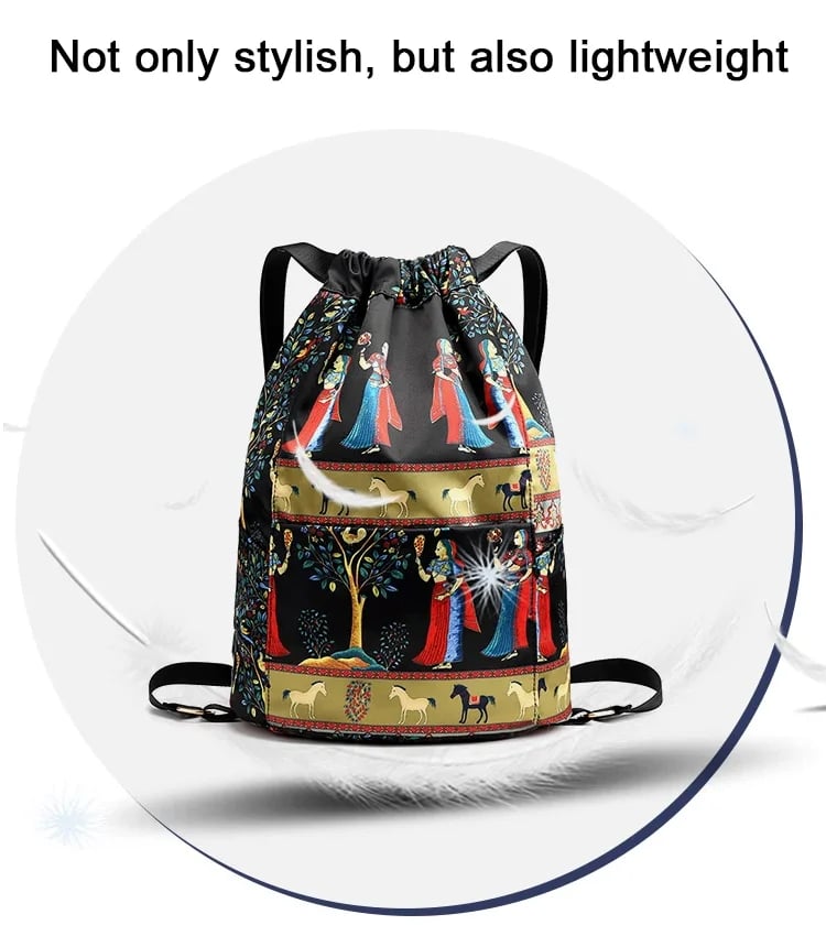 🔥Kordelstring Faltbar Grosse Kapazität Trockenbetreiber Sport - Rucksack