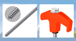 GripLock – Heavy Duty Screw In Tent Stakes