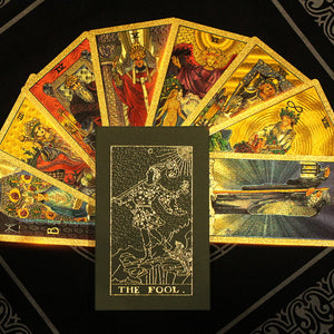 GoldenOracle – Luxury Gold Foil Tarot Deck