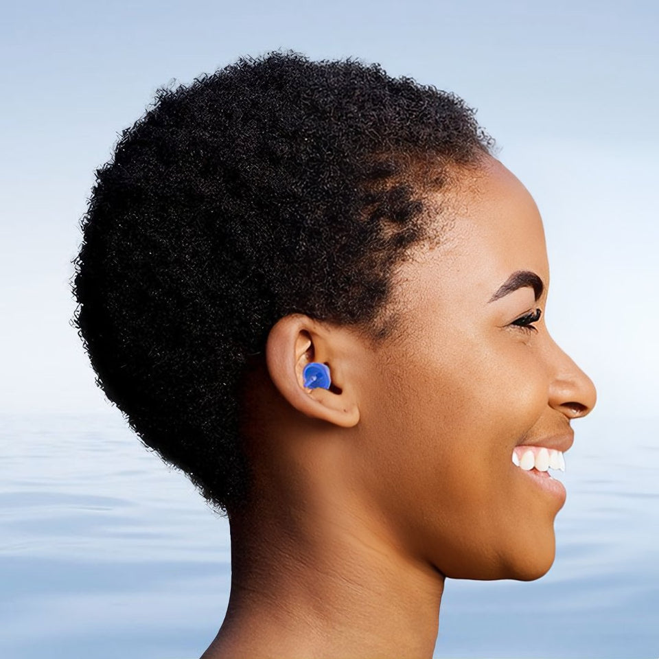 AquaMute - Noise & Water Shielding Inflatable Earplugs