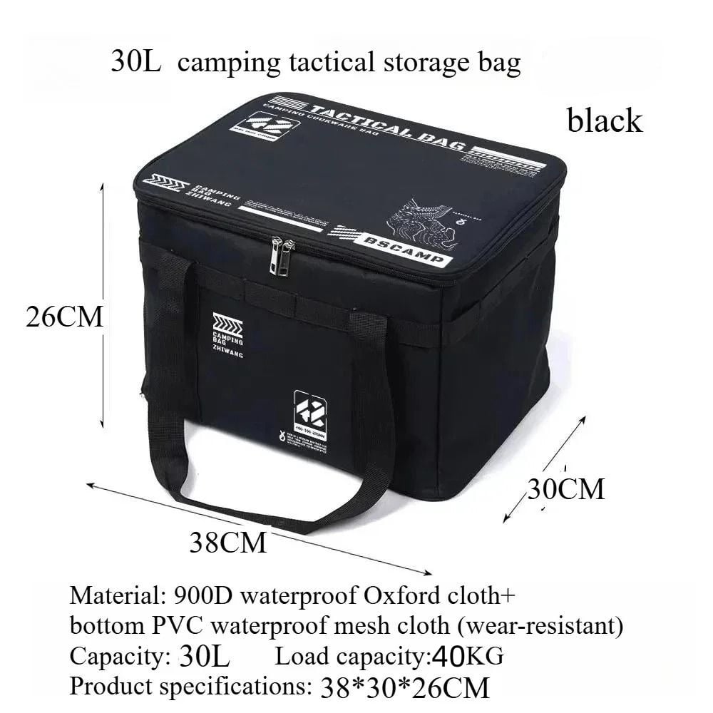 CampVault – Large Capacity Folding Outdoor Storage Bag