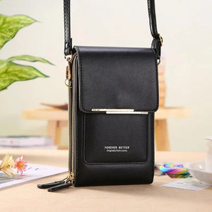 VistaPouch – Simple and Elegant Women’s Touchscreen Crossbody Phone Wallet