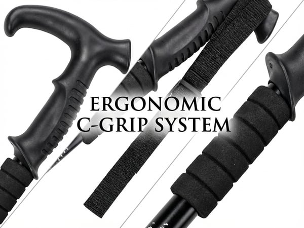 TrekMaster – Heavy-Duty All Terrain Walking Cane