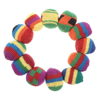 Knitted Foot Bag Juggling Sack (1pc) Ships Assorted Simple Exclusive 