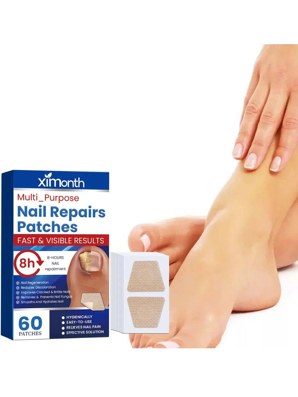 Fungal Nail Restoration Patches 60pcs