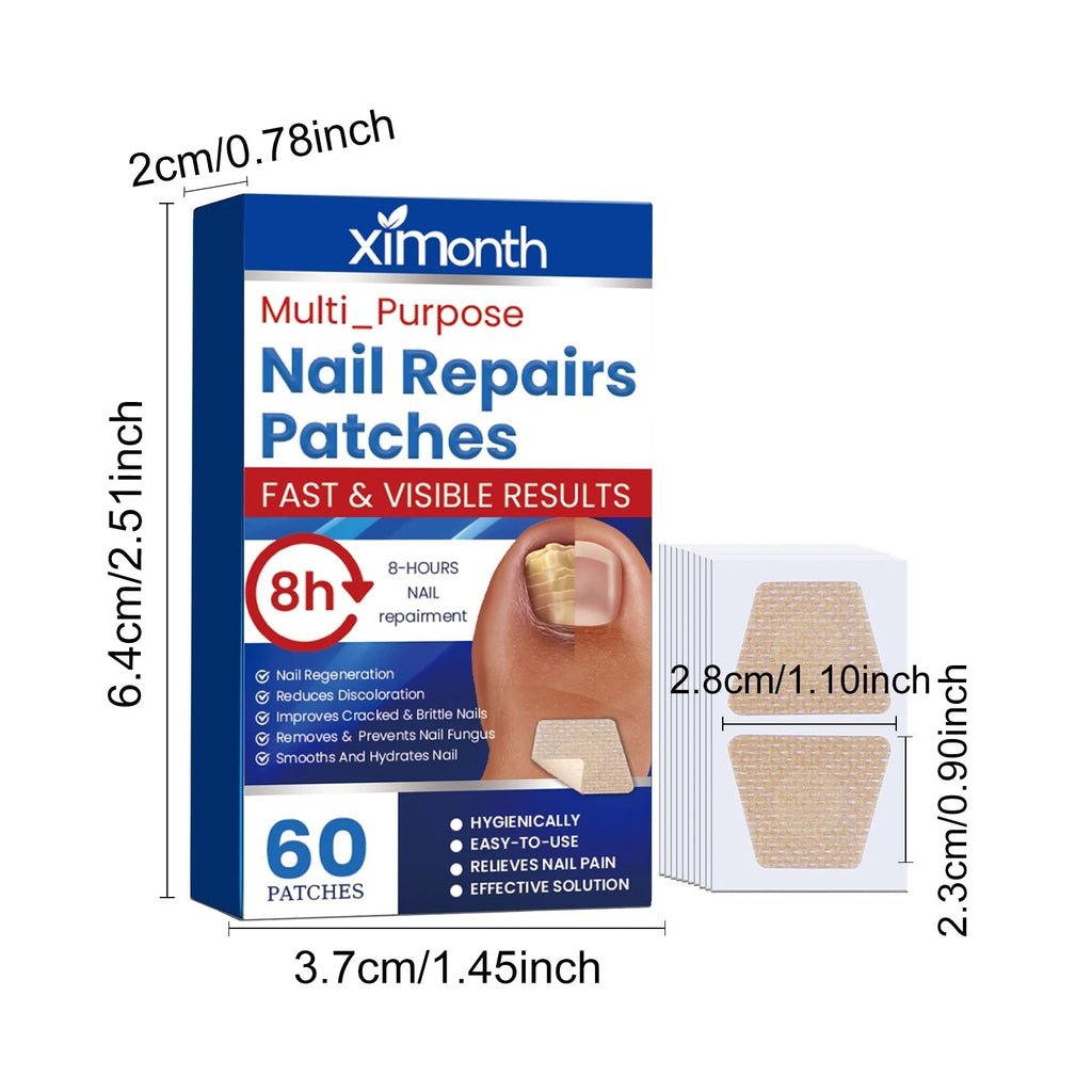 Fungal Nail Restoration Patches 60pcs