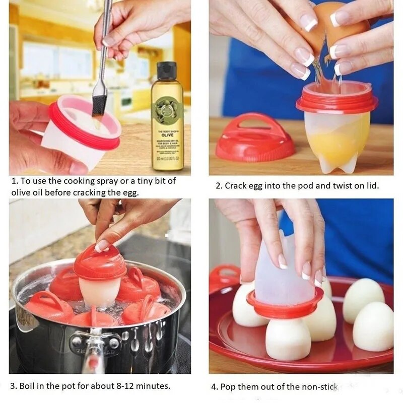 Multi-Functional Egg Molder Cooking Pods marnetic