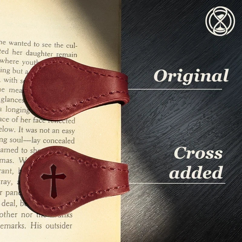 BondMark - Premium Magnetic Leather Bookmark