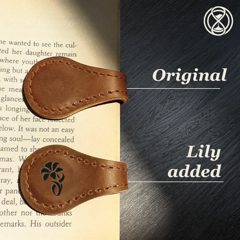 BondMark - Premium Magnetic Leather Bookmark