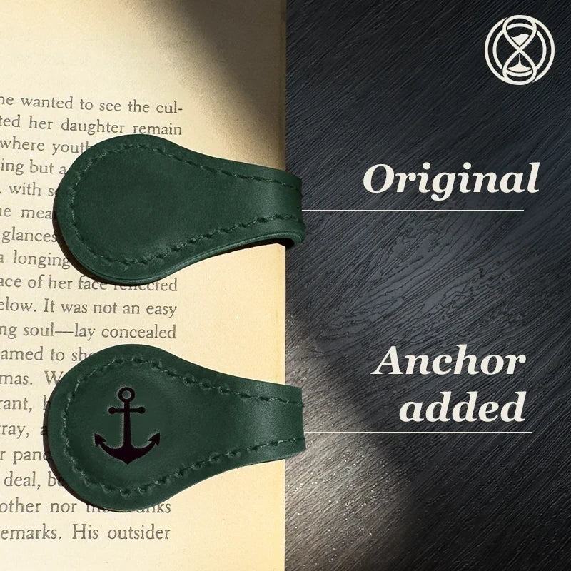 BondMark - Premium Magnetic Leather Bookmark