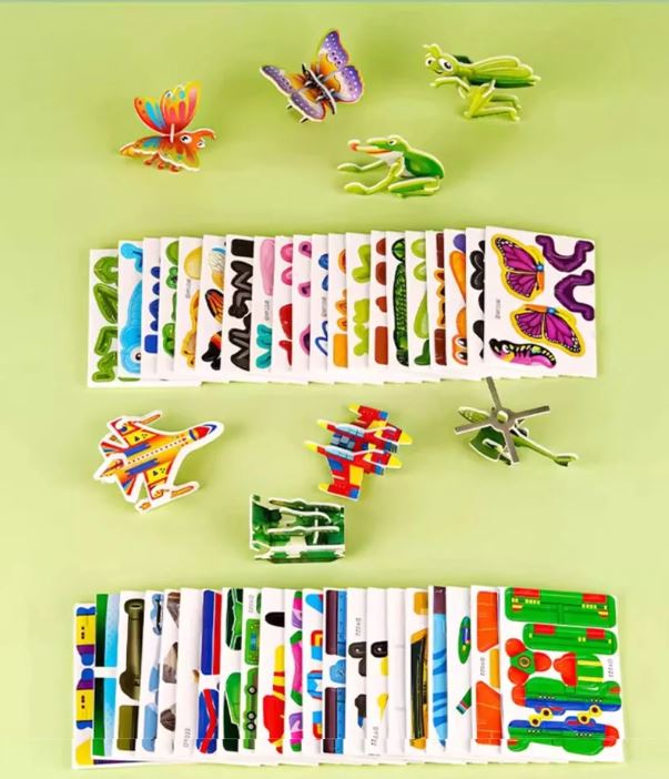 InsectiCraft – 3D DIY Insect Puzzle Set