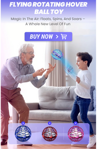 Magical Flying Orb Ball Toy with Upgraded LED Parachute