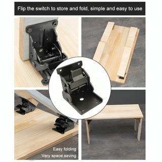 LockFold – Self Locking Folding Steel Furniture Hinges