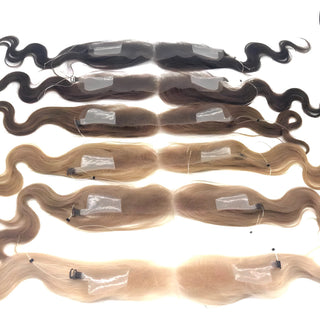 LuxeHalo – Invisible Human Hair Hairline Topper