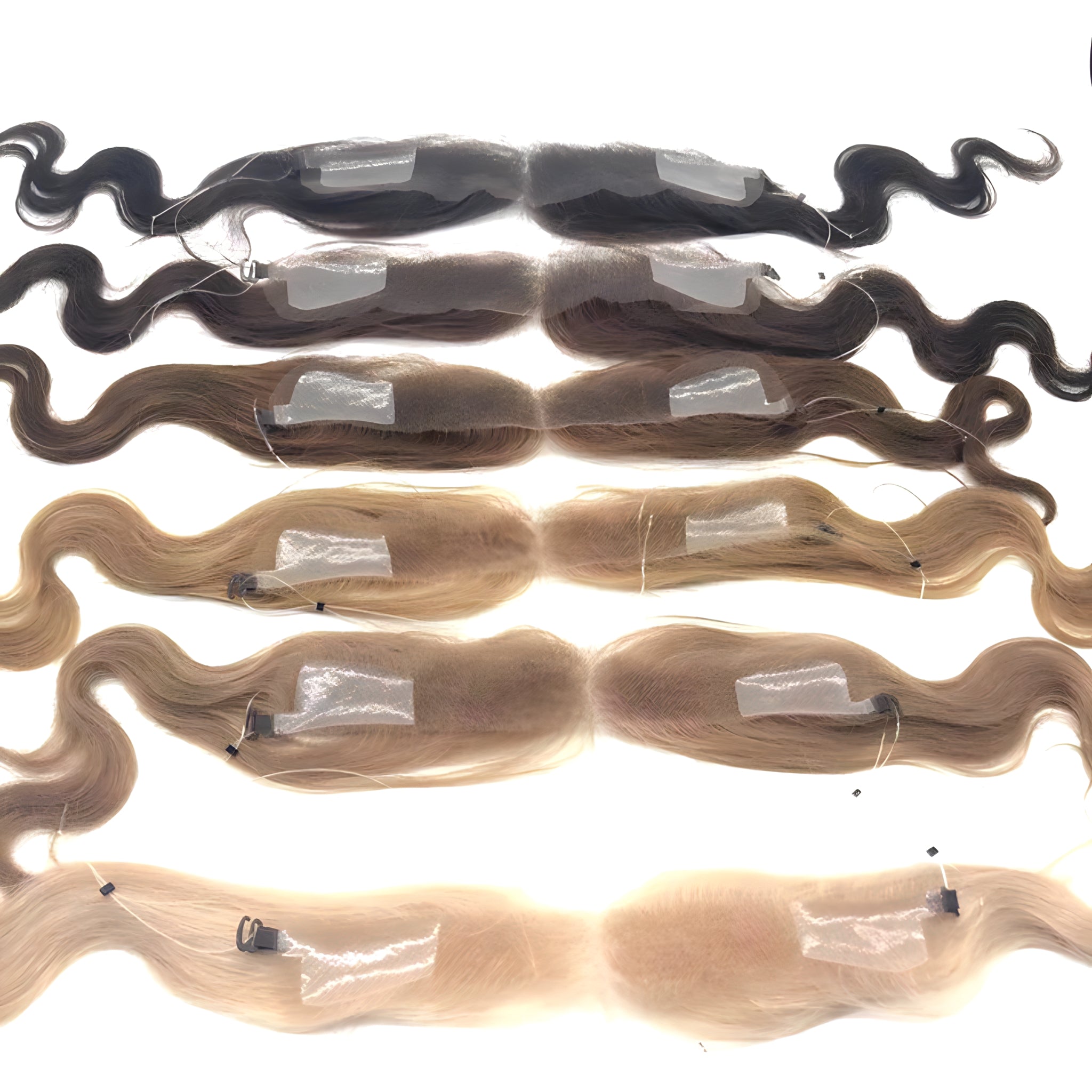 LuxeHalo – Invisible Human Hair Hairline Topper