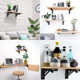 SpaceLift – Heavy Duty Folding Shelf Brackets