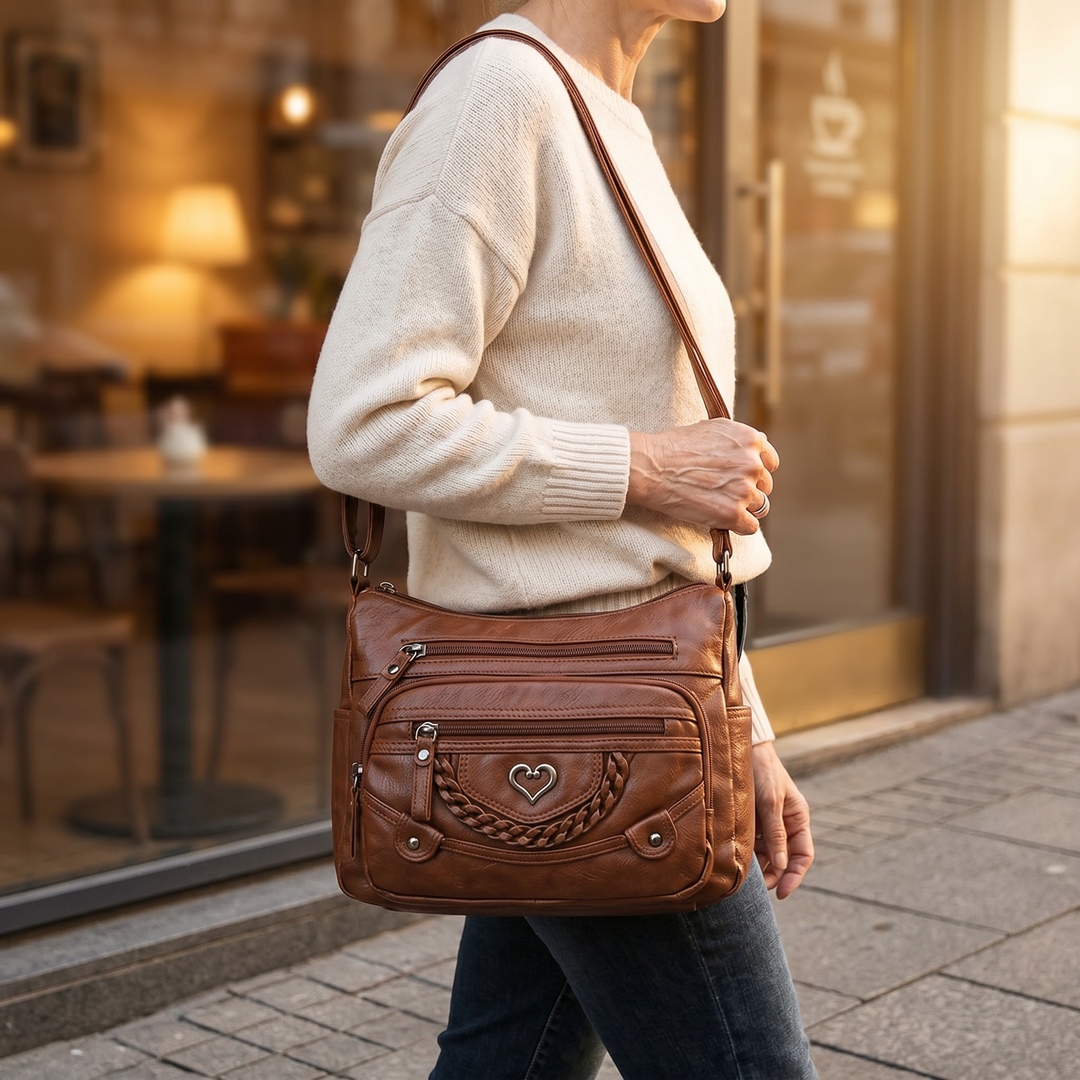 LunaLuxe – Women's Multi-Pocket Crossbody Bag