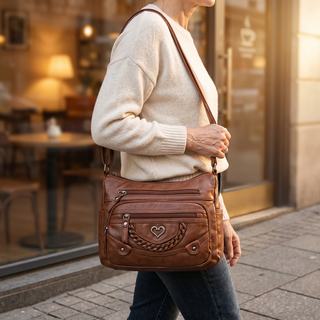 LunaLuxe – Women's Multi-Pocket Crossbody Bag