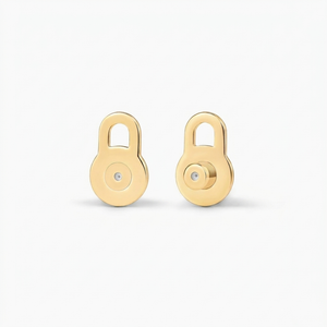 LumeLift – Elegant Gold Plated Lobe Lifter Earrings