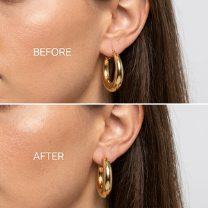 LumeLift – Elegant Gold Plated Lobe Lifter Earrings