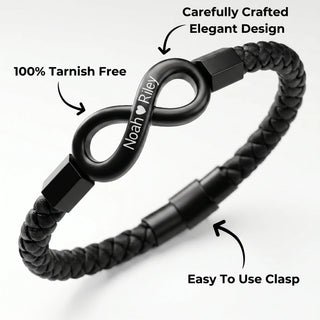 LoveBond – Personalized Couple Projection Bracelet