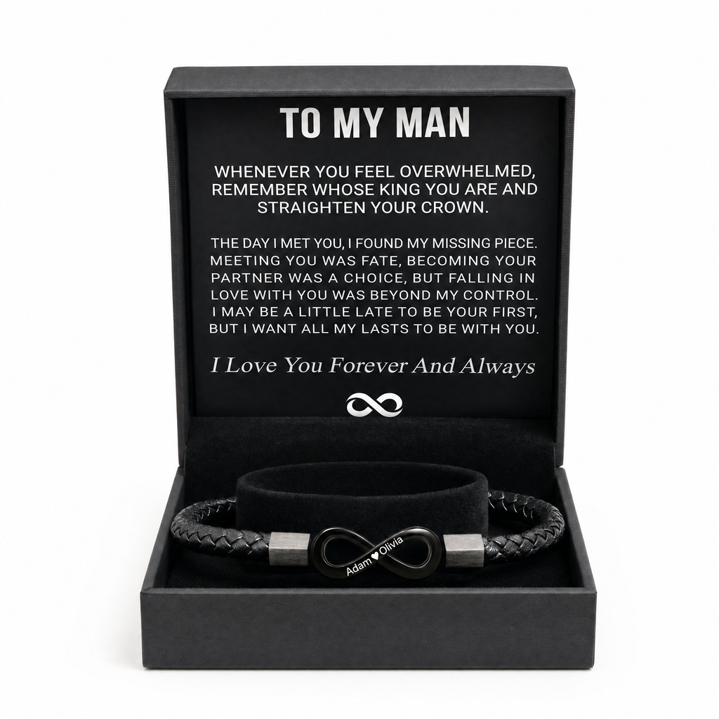 LoveBond – Personalized Couple Projection Bracelet