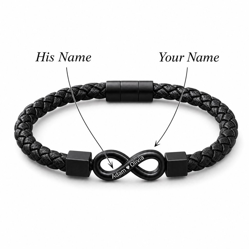 LoveBond – Personalized Couple Projection Bracelet