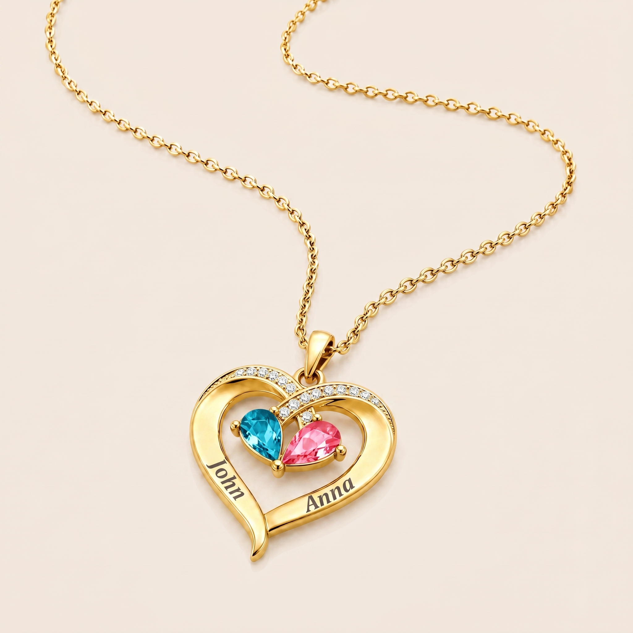 ForeverCharm – Custom Birthstone Keepsake Necklace
