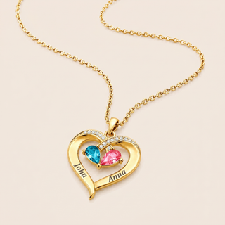 ForeverCharm – Custom Birthstone Keepsake Necklace