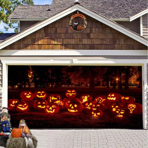 Halloween Garage Door Decoration marnetic
