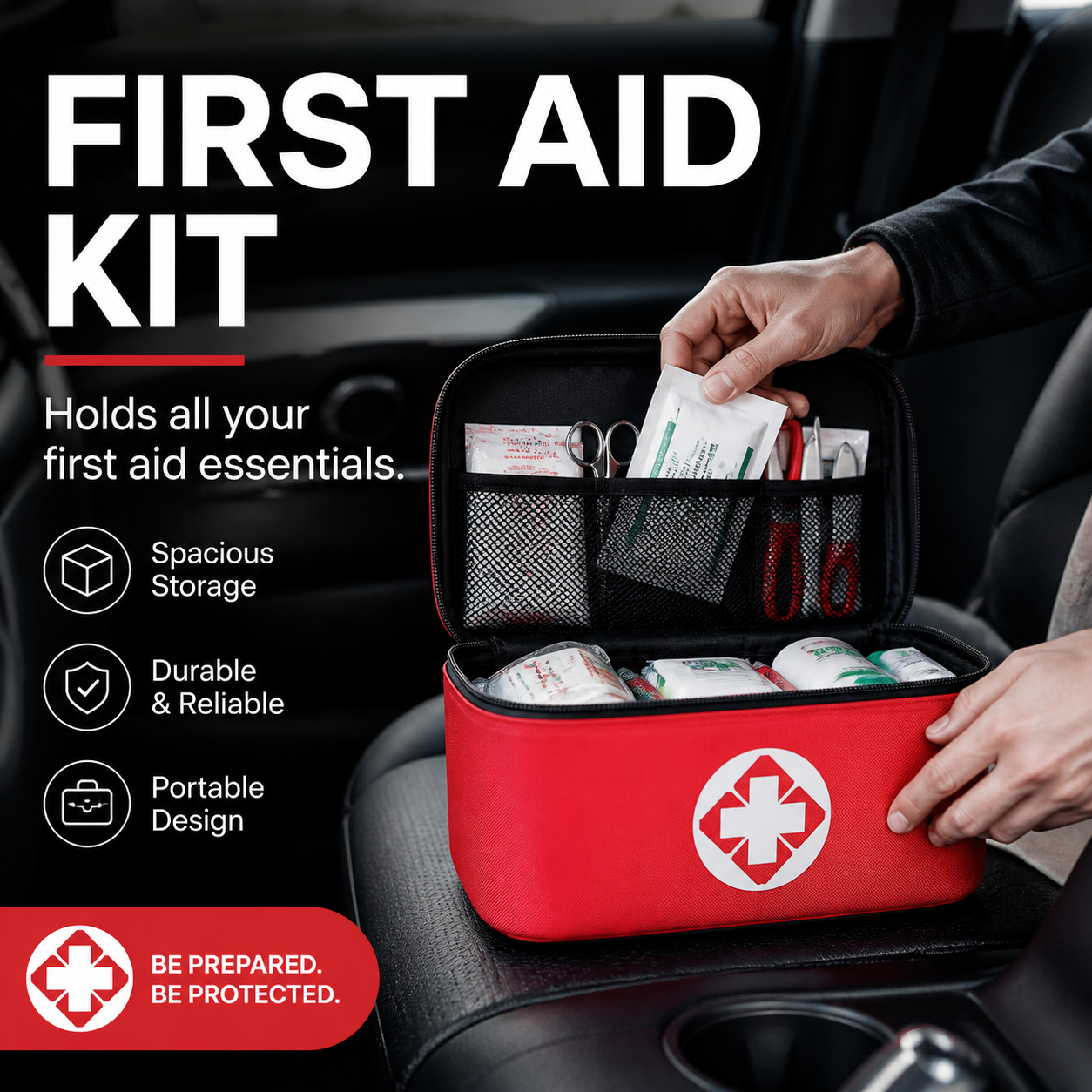 RescueCore – 26-Piece Emergency First Aid Kit