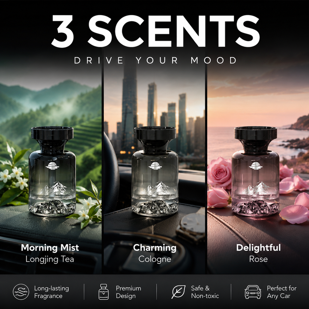 AromaPeak - Luxury Botanical Car Air Freshener