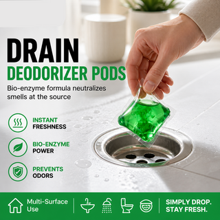 PureDrain – Dissolvable Drain Cleaning & Freshening Pods