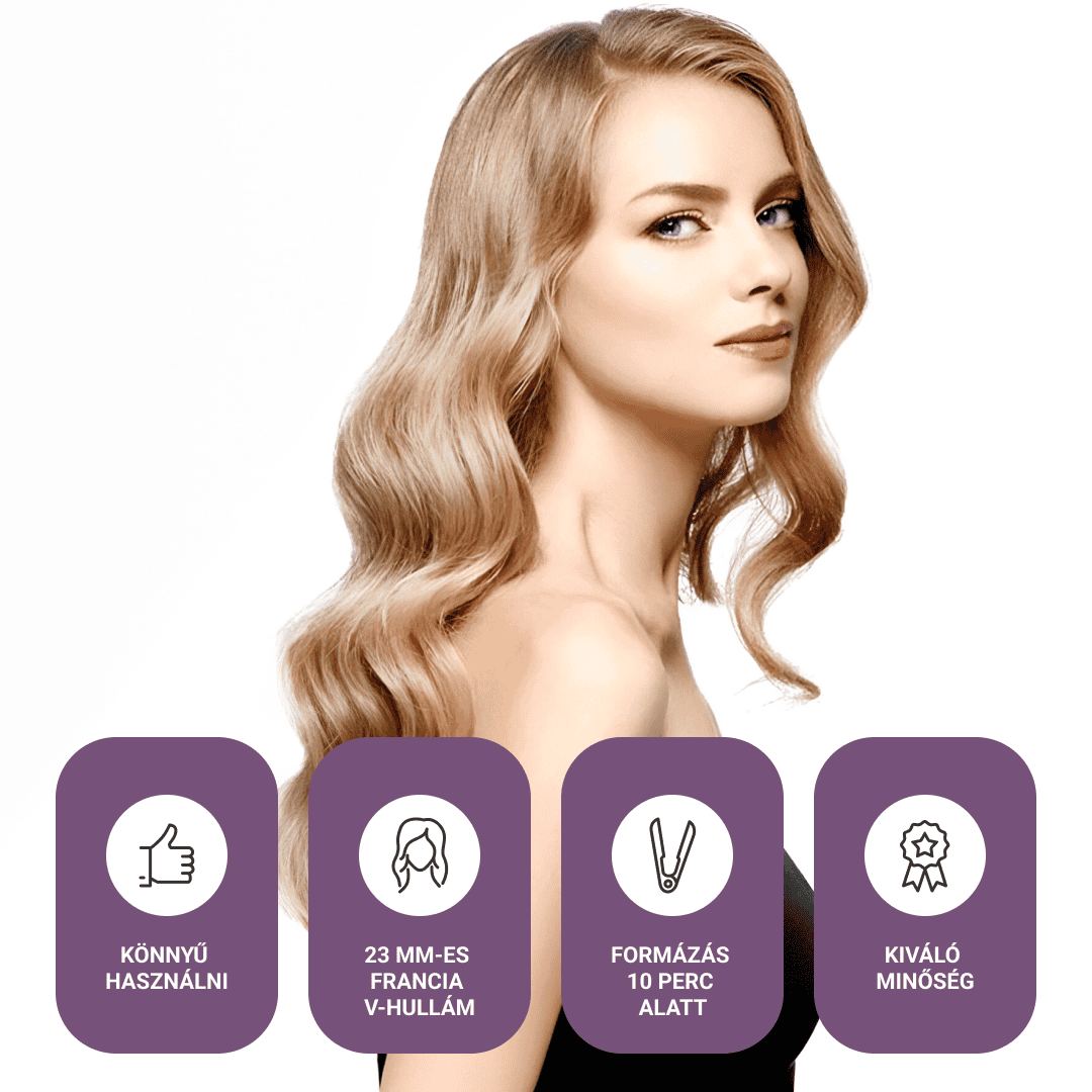 VIRON – formázz francia hullámokat másodpercek alatt, élvezd egész nap + AJÁNDÉK - Image 6