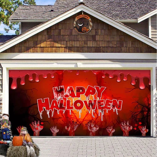 Halloween Garage Door Decoration marnetic
