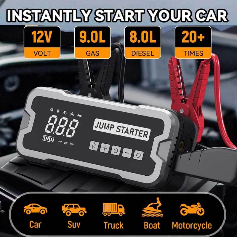 PowerPulse – 4-in-1 Portable Jump Starter Pro