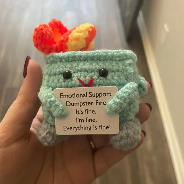 FunkyFlare -  Handmade Emotional Support Crochet Plush