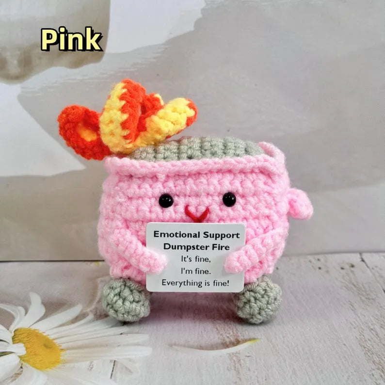 FunkyFlare -  Handmade Emotional Support Crochet Plush