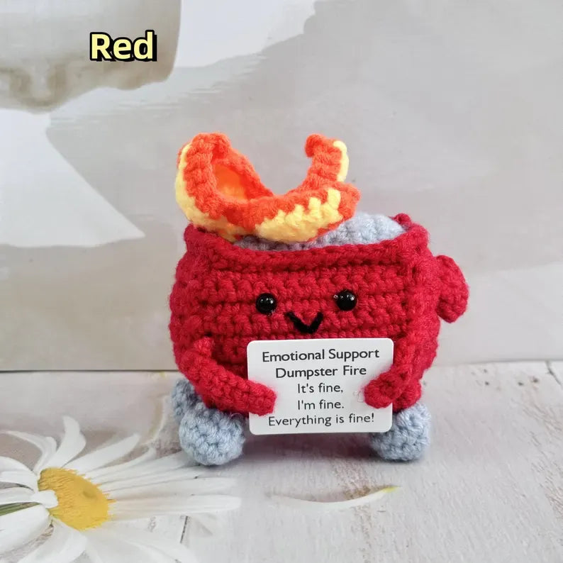 FunkyFlare -  Handmade Emotional Support Crochet Plush
