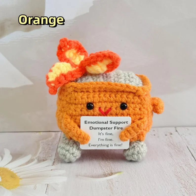 FunkyFlare -  Handmade Emotional Support Crochet Plush