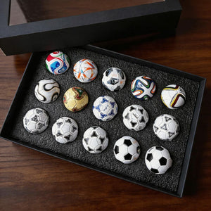 2026 World Cup Football 15 Replica Soccer Balls Collection Ornament Set