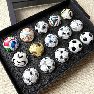 2026 World Cup Football 15 Replica Soccer Balls Collection Ornament Set