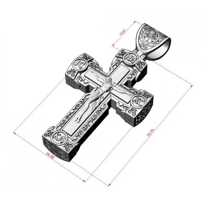 DivineGrace – Handcrafted Rosary with Ornate Golden Crosses