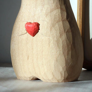FelineFloral | Unique Hand-Painted Cat Vase