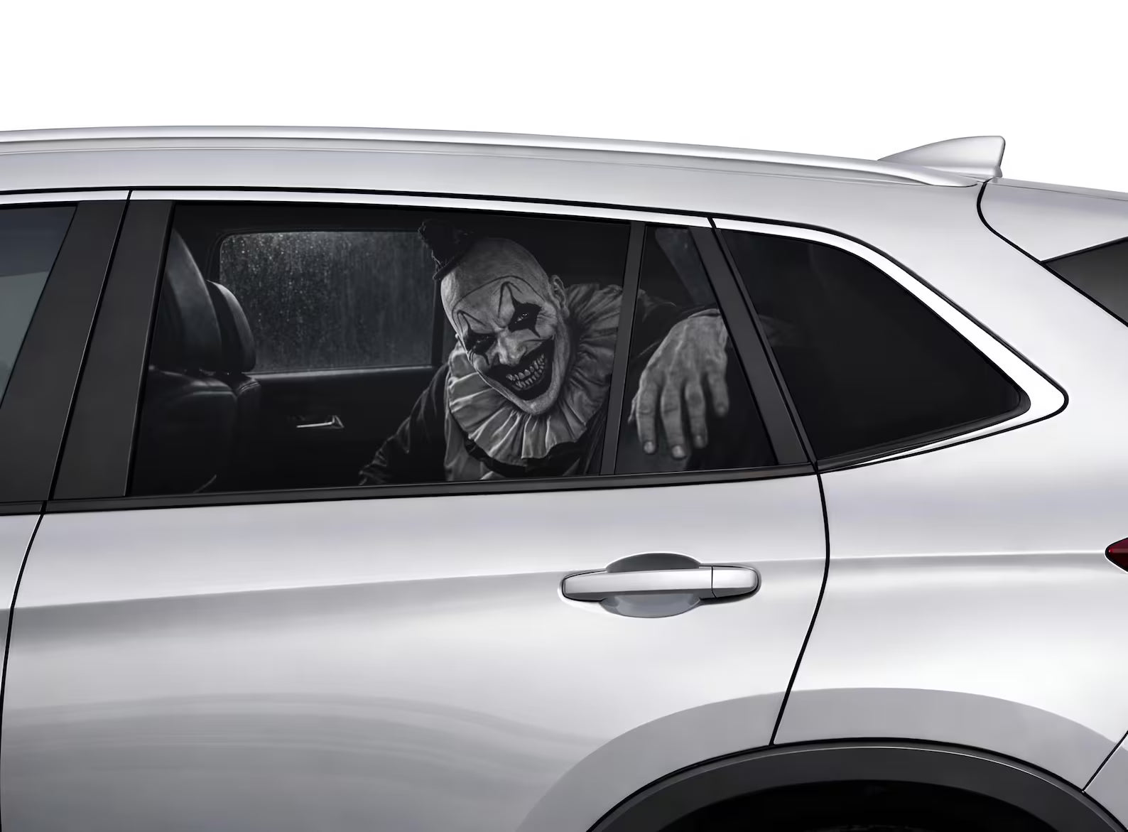 PrankVision – Clown Art Car Window Sticker