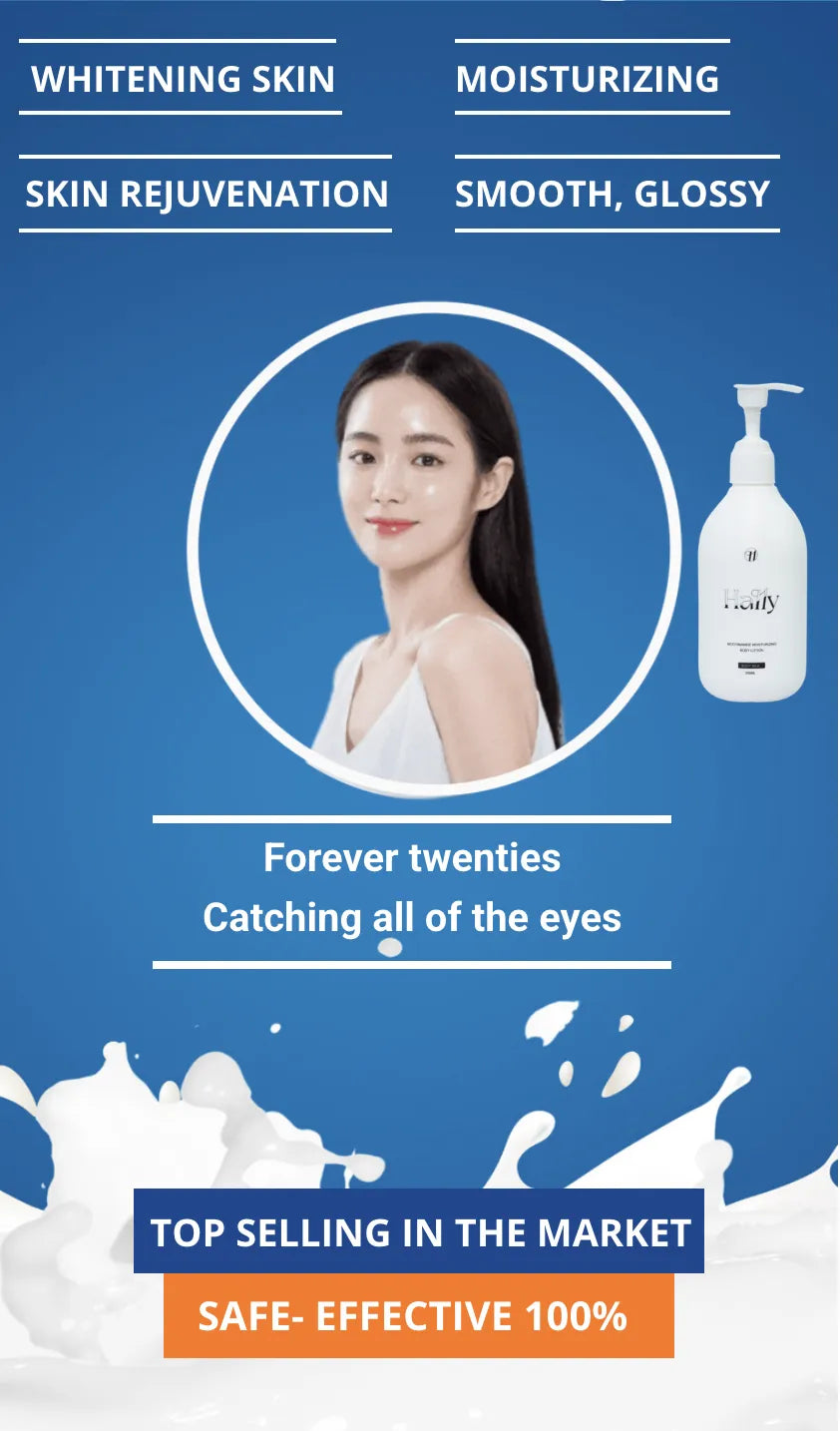 HallyGlow – Niacinamide Brightening Body Lotion