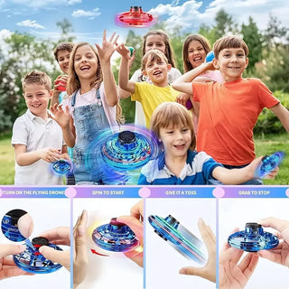 FlightGlow - Mesmerizing LED Hover Spinner for  Flying Entertainment