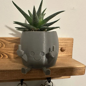 FunkyFlora - Funniest Smiling Plant Pot